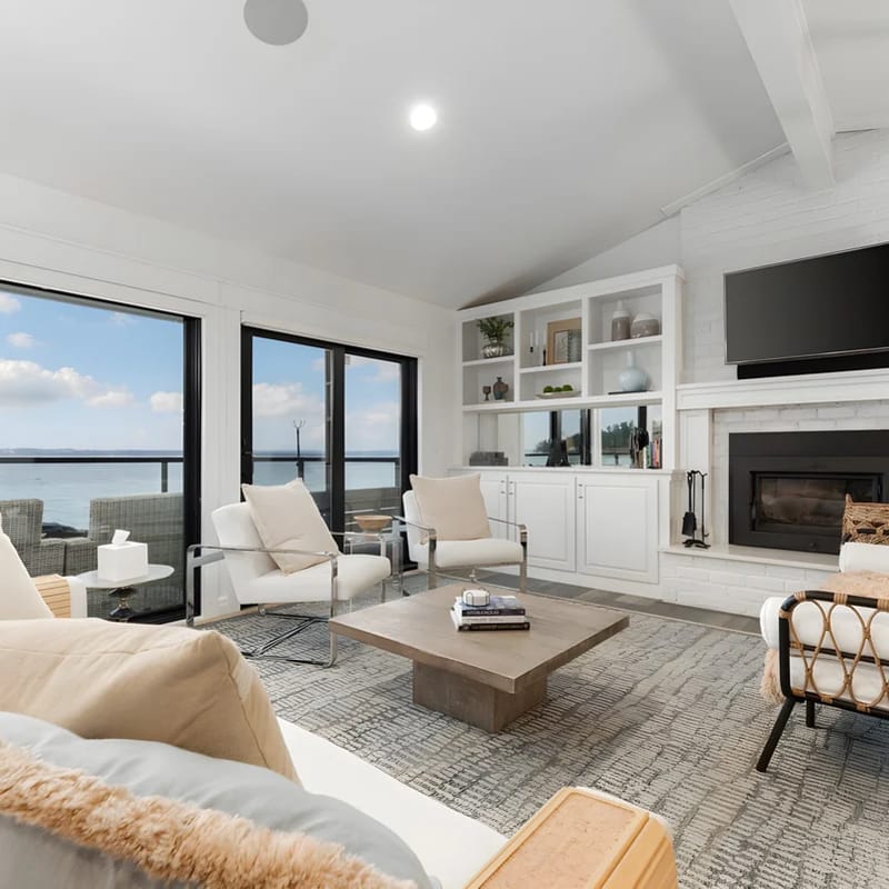 Water's Edge | Private Frontage + Dock | Hot Tub | AC